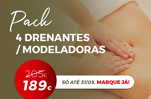 Pack 4 Drenantes/Modeladoras Manu Bernardi