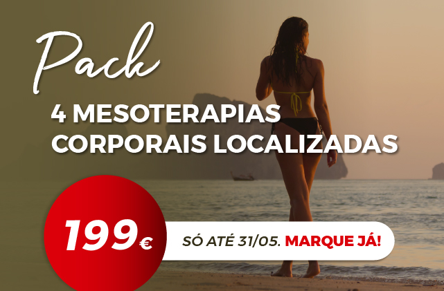 Pack 4 Mesoterapias Corporais Localizadas